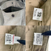 WAREHOUSE ウエアハウス HBT MILITARY PANTS ヘリンボーン ベイカーパンツ ミリタリー オリーブ Size 32 福生店