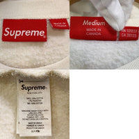 SUPREME シュプリーム Small Box Crewneck スモールボックスロゴ クルーネックスウェットトレーナー ホワイト WOOSTER Size M 福生店