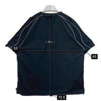 WIND AND SEA ウィンダンシー ナイロン ショートスリーブ プルオーバートップ ブラック WDS-O-SSD-24-Q4-TP-03 Size XL 瑞穂店