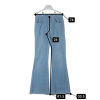 Levi’s リーバイス USA製 ボタン裏83 ホワイトタブ ベルボトム コーデュロイパンツ ライトブルー size- 瑞穂店