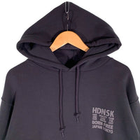 Hide and Seek ハイドアンドシーク 23AW Flame Hooded Sweat Shirt フレイム プルオーバースウェットパーカー チャコール HC-100823 Size L 福生店