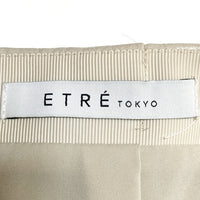 ETRE TOKYO エトレトウキョウ フェイクレザー ロングスカート グレージュ 1223421102-0 Size M 瑞穂店