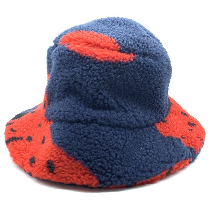 JW ANDERSON ジェイダブリューアンダーソン 22SS ASYMMETRIC BUCKET HAT ボアフリースバケットハット レッド ネイビー AC0175 PG0752 Size 60 JW ANDERSON ジェイダブリューアンダーソン 22SS ASYMMETRIC BUCKET