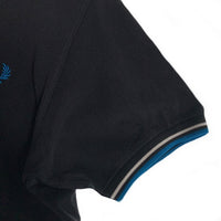 FRED PERRY フレッドペリー COMME de GARCONS コムデギャルソン 半袖 ポロシャツ ブラック Size S 福生店