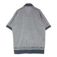 LOTTO ロット 90's ACミラン ポロシャツ 胸刺繍 グレー sizeXL 瑞穂店