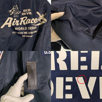 TED COMPANY テッドカンパニー Red Devil Air Race L-2A ナイロンフライトジャケット ネイビー テッドマン TL2-090 Size 44 福生店