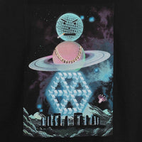 QUARTER SNACKS クウォータースナックス バックプリント プルオーバースウェットパーカー ブラック Size XL 福生店