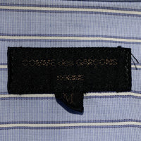 COMME des GARCONS HOMME コムデギャルソンオム ニット切替 ストライプシャツ ジップアップ Size M 福生店