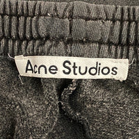 Acne Studios アクネストゥディオズ FN-UX-TROU000015 コットンスウェットパンツ フェイデッドブラック sizeS 瑞穂店