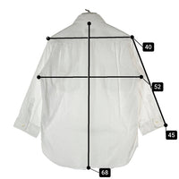 JELADO ジェラード ANTIQUE GARMENTS ダイヤ ジャガード コットン長袖シャツ ホワイト size15 瑞穂店