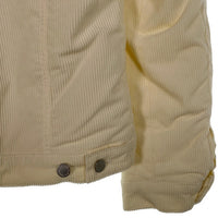 MAISON KITSUNE メゾンキツネ Corduroy Trucker Jacket コーデュロイ トラッカージャケット ボア クリーム KML-1553-B Size L 福生店