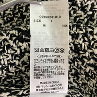 Mila Owen ミラオーウェン 金釦ショート丈 ニットカーディガン ブラック size1 瑞穂店