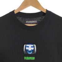 PLEASURES プレジャーズ MARILYN MANSON マリリンマンソン ワッペン プリント Tシャツ ブラック Size L 福生店