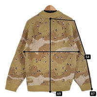 SUPREME シュプリーム 24AW Small Box Polo Sweater スモールボックスロゴ ポロ セーター ニット デザートカモ Size M 福生店