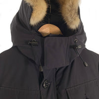 CANADA GOOSE カナダグース RUSSELL PARKA ラッセルパーカー ファー ダウンジャケット ブラック 2301JM Size XS 福生店