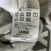 STANDARD CALIFORNIA スタンダードカリフォルニア SD Logo After Hood Sweat ダブルフェイス 後付けフード プルオーバースウェットパーカー グレー Size L 福生店