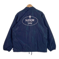 SUPREME シュプリーム 24AW Crest Coaches Jacket クレスト コーチジャケット ネイビー 刺繡 プリント Size M 福生店