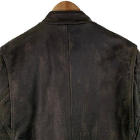Schott ショット クラシックレーサー シングルライダースジャケット ブラック 牛革 USED加工 3121010 Size XL 福生店