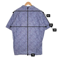 Polo by Raph Lauren ポロラルフローレン CALDWELL コットン オープンカラーシャツ 花柄 半袖 ブルー Size L 福生店