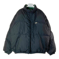 XLARGE エクストララージ 101224021011 リバーシブル ダウンジャケット グリーンxブラック sizeXL 瑞穂店