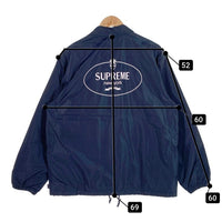 SUPREME シュプリーム 24AW Crest Coaches Jacket クレスト コーチジャケット ネイビー 刺繡 プリント Size M 福生店
