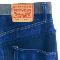 JUNYA WATANABE COMME des GARCONS MAN ジュンヤワタナベ コムデギャルソンマン Levi's リーバイス WD-P209 AD2019 503 パッチワークデニム インディゴ sizeS 瑞穂店