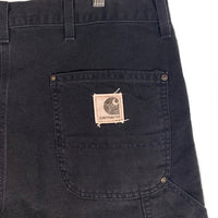 Carhartt カーハート ダック ダブルニーショートパンツ ブラック Size w84cm 福生店