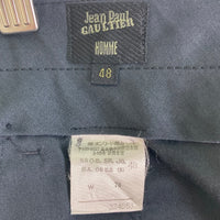 Jean Paul GAULTIER ジャンポール ゴルチエ HOMME セットアップ ジャケット パンツ ブラック size48 瑞穂店