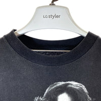 90-00's John Lennon ジョンレノン NEW YORK CITY プリントTシャツ ブラック 1996コピーライト 袖裾ダブル Size L 相当 瑞穂店