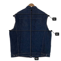 Levi's リーバイス LEJ デニムトラッカージャケット インディゴ 袖カットオフ スナップボタン Size XL 福生店
