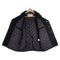 Schott ショット U.S.740N PEA JACKET ウール ピーコート ジャケット ブラック 7658 740US Size 36 福生店