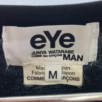 eYe COMME des GARCONS JUNYA WATANABE MAN アイジュンヤワタナベコムデギャルソンマン WA-T919 18SS ビルプリント Tシャツ ブラック sizeM 瑞穂店