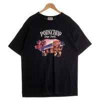 PORKCHOP ポークチョップ 26SS PORK STORE TEE プリントTシャツ ブラック Size XL 福生店