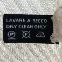 GUCCI グッチ ストール コットン シルク グレー×アイボリー 瑞穂店
