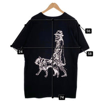 Yohji Yamamoto POUR HOMME ヨウジヤマモトプールオム 20SS New Era ニューエラ ロゴ刺繡 バックプリント Tシャツ ブラック HN-T98-082-1A Size XXL 福生店