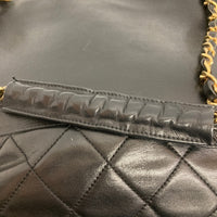 CHANEL シャネル ラムスキン チェーン トートバッグ ブラック 瑞穂店