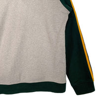 adidas アディダス 21AW NOAH ノア Striped Hoody ストライプフーディ プルオーバースウェットパーカー グレー グリーン HC4305 Size 2XO 福生店