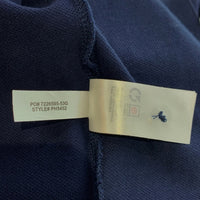 LACOSTE ラコステ ヴィンテージプリント ポロシャツ ネイビー 鹿の子 PH5452 Size FR 4 福生店