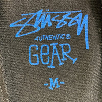 STUSSY ステューシー ワールドツアー パッチワーク トラックジャケット ブラック sizeM 瑞穂店