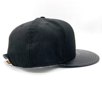 A BATHING APE アベイシングエイプ 24karats トゥエンティーフォーカラッツ New Era ニューエラ サル刺繍 型押し 9FIFTY キャップ 帽子 ブラック×ゴールド sizeF -2 瑞穂店