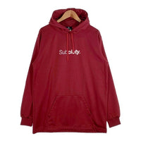 Subciety サブサエティ Majestic DRY PARKA プルオーバーパーカー ボルドー ジャージ素材 Size 2XL 福生店