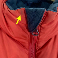L.L.Bean OUTDOORS エルエルビーン ナイロン ダウンベスト オレンジ Prima Down Size M-R 福生店