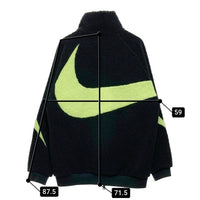 NIKE ナイキ BQ6546-017 VM SWOOSH FULL ZIP JACKET リバーシブル ボアフリースジャケット ブラック×イエロー sizeL 瑞穂店