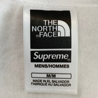 SUPREME シュプリーム 24SS THE NORTH FACE ノースフェイス TNF Crewneck クルーネックスウェットトレーナー ホワイト NT02411I Size M 福生店