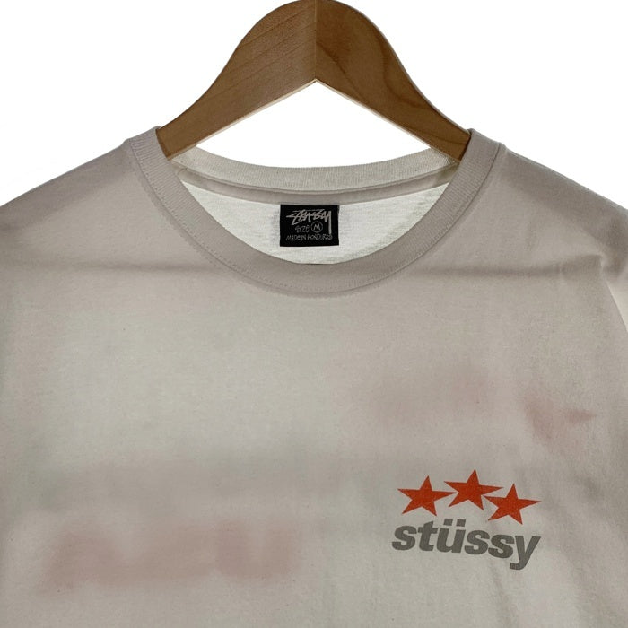 STUSSY ステューシー stussydesigns プリントTシャツ ホワイト