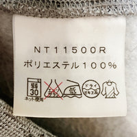 THE NORTH FACE HEATHER ノースフェイス LOGO HOODIE パーカー NT11500R グレー sizeM 瑞穂店