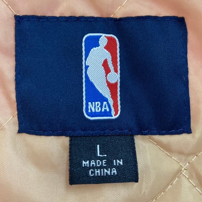 NBA☆CHICAGO BULLS スタジャン センター 袖ロゴ L ネイビー NBA☆CHICAGO BULLS スタジャン センター 袖ロゴ L ネイビー