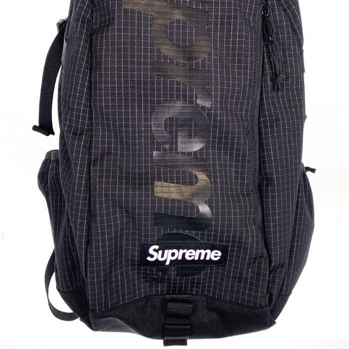 Supreme 24SS Backpack Blackリフレクター