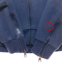 Neil Barrett ニールバレット BJS315V F449C バイカー ジップアップ パーカー ネイビー sizeXS 瑞穂店