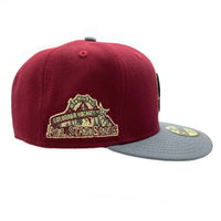 NEW ERA ニューエラ 59FIFTY クーパーズタウン コロラド・ロッキーズ 1998 ALL STAR GAME キャップ ボルドー size7 1/4 瑞穂店
